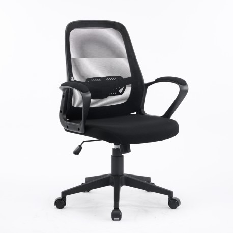 Bürostuhl / Ergonomischer Lund black  (E7481)