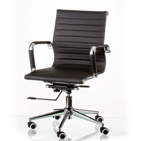 Bürostuhl / Chefsessel / Ergonomischer Solano 5 artleather black (E5340)