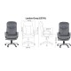 BÜROSTUHL / CHEFSESSEL / ERGONOMISCHER LORDOS GREY (E5791) BÜROSTUHL / CHEFSESSEL / ERGONOMISCHER LORDOS GREY (E5791)