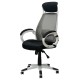 Bürostuhl / Chefsessel / Ergonomischer Briz black/white (E0451)