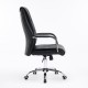 BÜROSTUHL / CHEFSESSEL / ERGONOMISCHER VENEZIA BLACK (E7467)