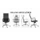Bürostuhl / Chefsessel / Ergonomischer Solano artleather black (E0949) Bürostuhl / Chefsessel / Ergonomischer Solano artleather black (E0949)