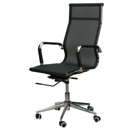 Bürostuhl / Chefsessel / Ergonomischer Solano mesh black (E0512)